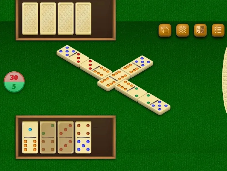 Dominoes (Домино) [МОД: Много монет, Открытые уровни и Мега MOD] Screenshot 3