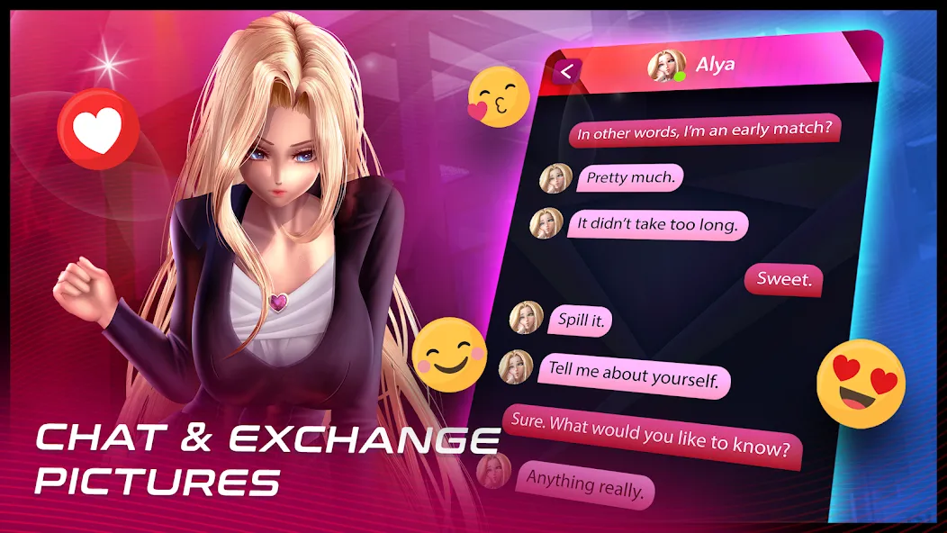 LoveNest - Anime Character Sim (ЛавНест) [МОД: Много денег, Монет и Все открыто] Screenshot 3