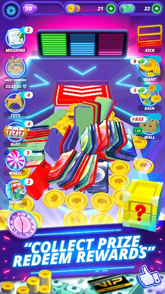 Coin Pusher - Vegas Dozer (Койн Пушер) [МОД: Меню, Бесконечные монеты и Открытые уровни] Screenshot 4