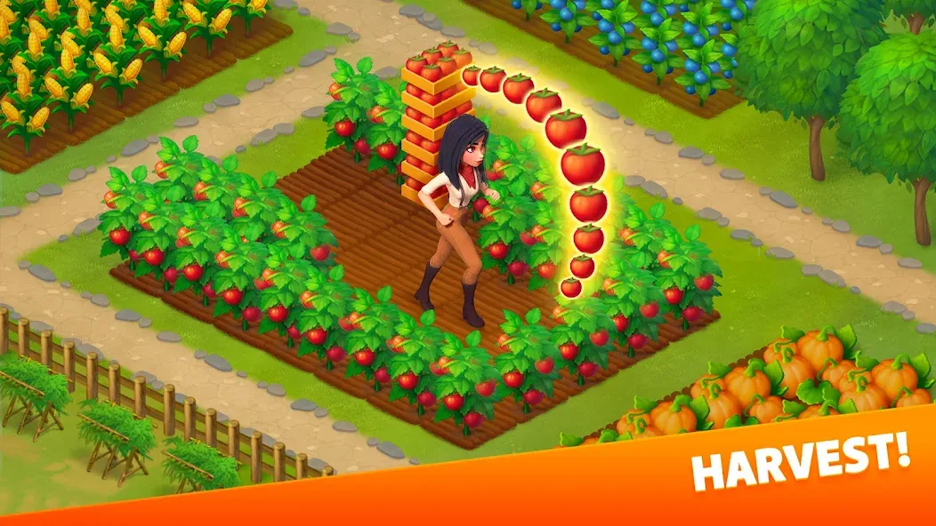 Klondike Adventures: Farm Game [МОД: Бесконечные деньги, Монеты и Мега MOD] Screenshot 3