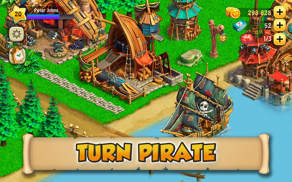 Zombie Castaways [МОД: Все открыто, Дополнительные деньги и Меню MOD] Screenshot 4