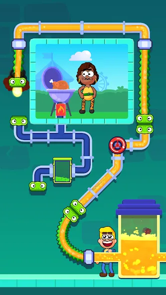 Flow Legends: Pipe Games (Флоу Легенды) [МОД: Бесконечные деньги, Монеты и Мега MOD] Screenshot 2