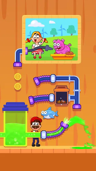 Flow Legends: Pipe Games (Флоу Легенды) [МОД: Бесконечные деньги, Монеты и Мега MOD] Screenshot 3