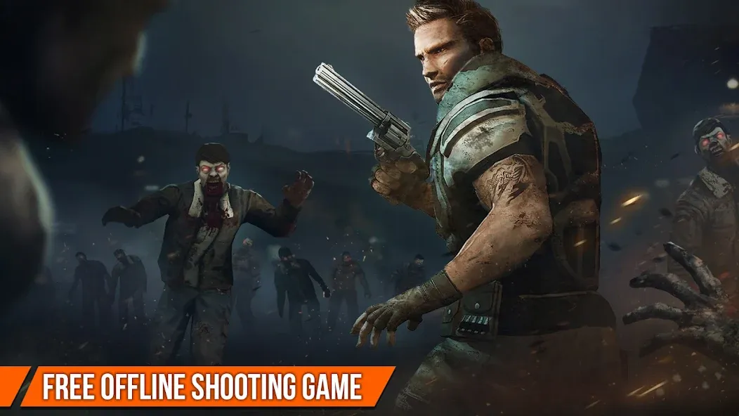 Dead Target: Zombie Games 3D [МОД: Много монет, Открытые уровни и Мега MOD] Screenshot 5