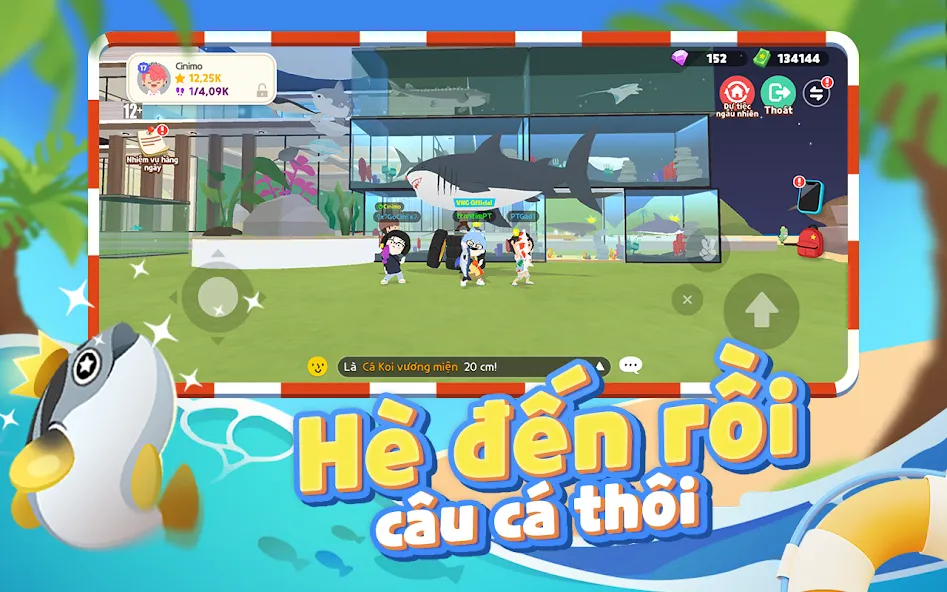 Play Together VNG (Плей Тугезер ВНГ) [МОД: Меню, Бесконечные монеты и Открытые уровни] Screenshot 5