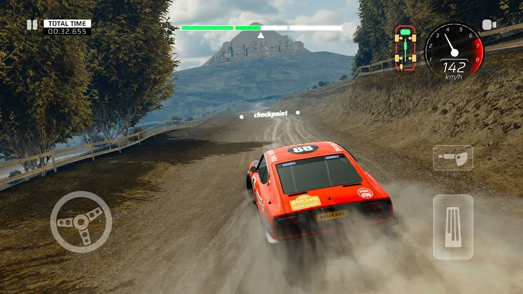 Rally One : Race to glory (Ралли ОДИН) [МОД: Много денег, Монет и Все открыто] Screenshot 3