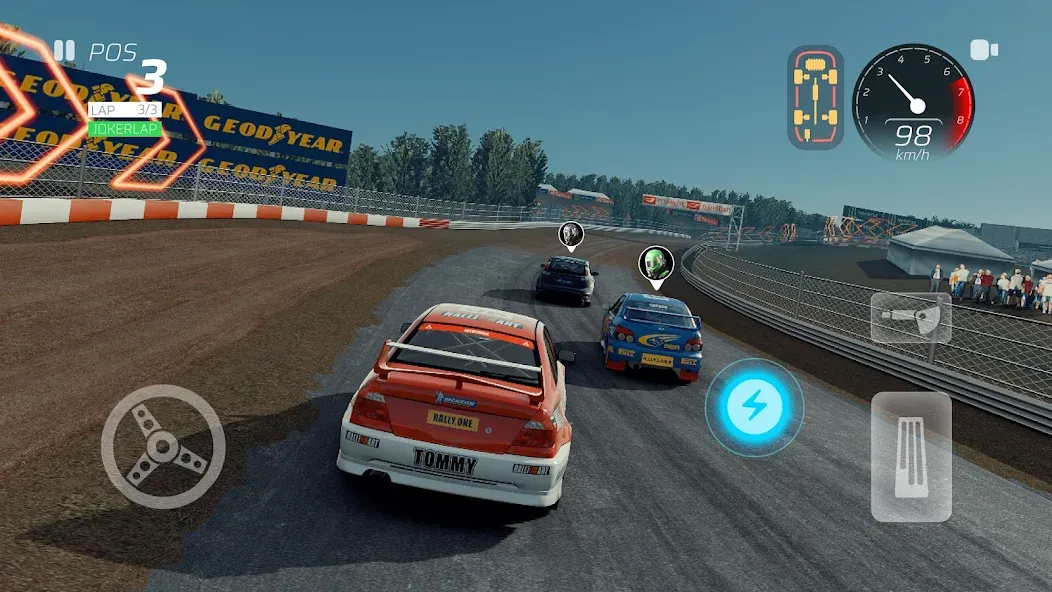 Rally One : Race to glory (Ралли ОДИН) [МОД: Много денег, Монет и Все открыто] Screenshot 5
