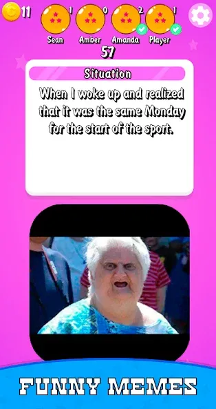 Meme Cards Collect Memes Game [МОД: Все открыто, Дополнительные деньги и Меню MOD] Screenshot 3