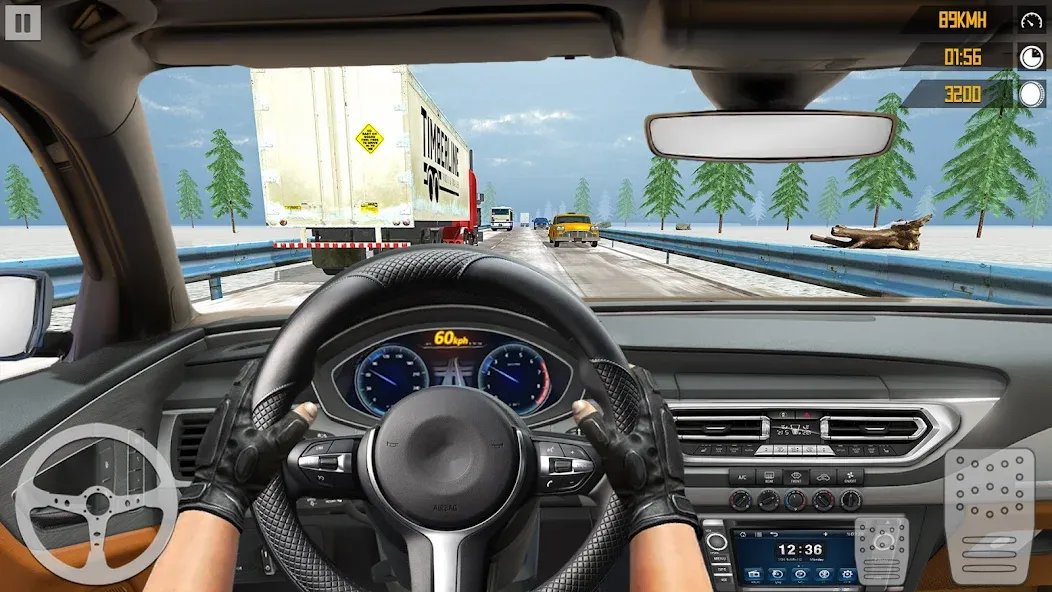 VR Traffic Racing In Car Drive (ВР Трафик Гонки на Автомобиле Вождения) [МОД: Бесконечные деньги, Монеты и Мега MOD] Screenshot 5
