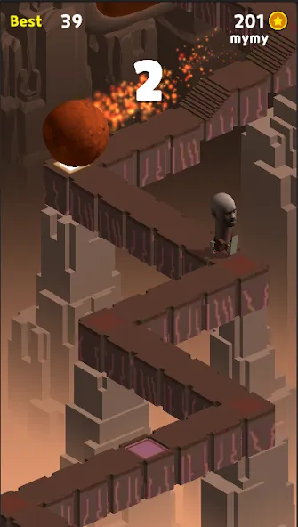 Zigzag Valley,Endless game [МОД: Меню, Бесконечные монеты и Открытые уровни] Screenshot 3