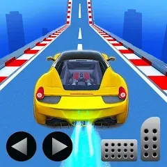 Скачать Ramp Car Stunt Challenge (Рамп Кар Стант Челлендж) [МОД: Меню, Бесконечные монеты и Открытые уровни] | Взлом Ramp Car Stunt Challenge на Андроид