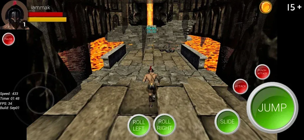 Vulcan Runner (Вулкан Раннер) [МОД: Много денег, Монет и Все открыто] Screenshot 1