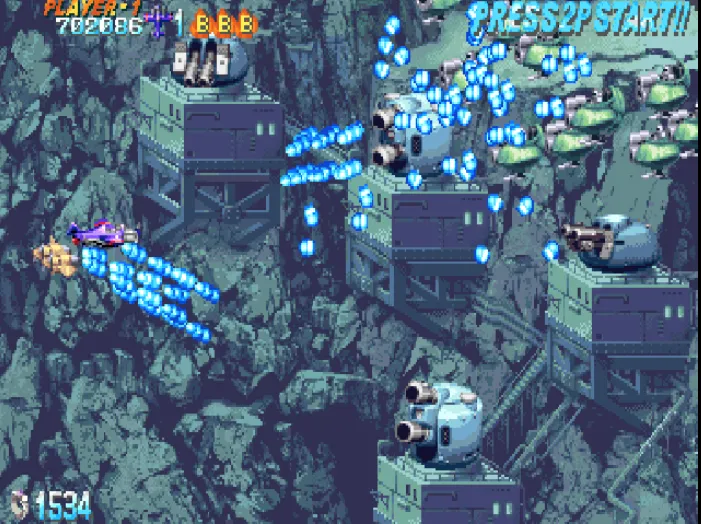 Progear- Airplane Shooter (Прогиа) [МОД: Много монет, Открытые уровни и Мега MOD] Screenshot 3