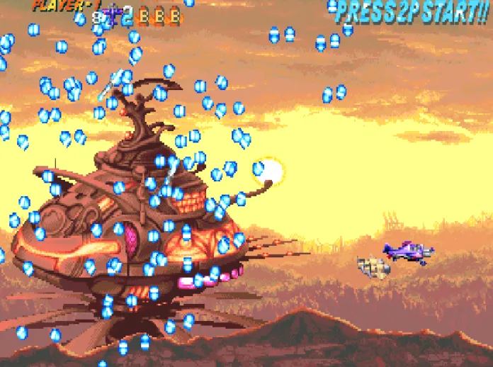 Progear- Airplane Shooter (Прогиа) [МОД: Много монет, Открытые уровни и Мега MOD] Screenshot 4
