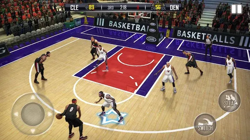 Fanatical Basketball [МОД: Много монет, Открытые уровни и Мега MOD] Screenshot 1