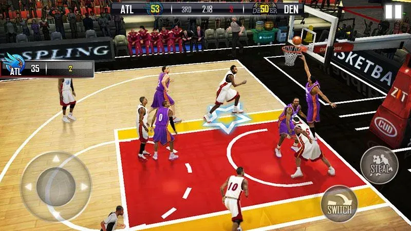 Fanatical Basketball [МОД: Много монет, Открытые уровни и Мега MOD] Screenshot 2