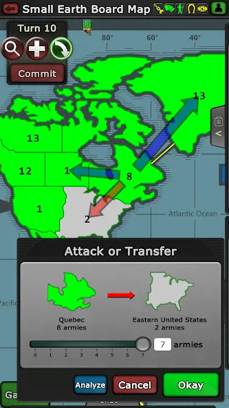 Warzone - turn based strategy (Уорзон) [МОД: Много монет, Открытые уровни и Мега MOD] Screenshot 1