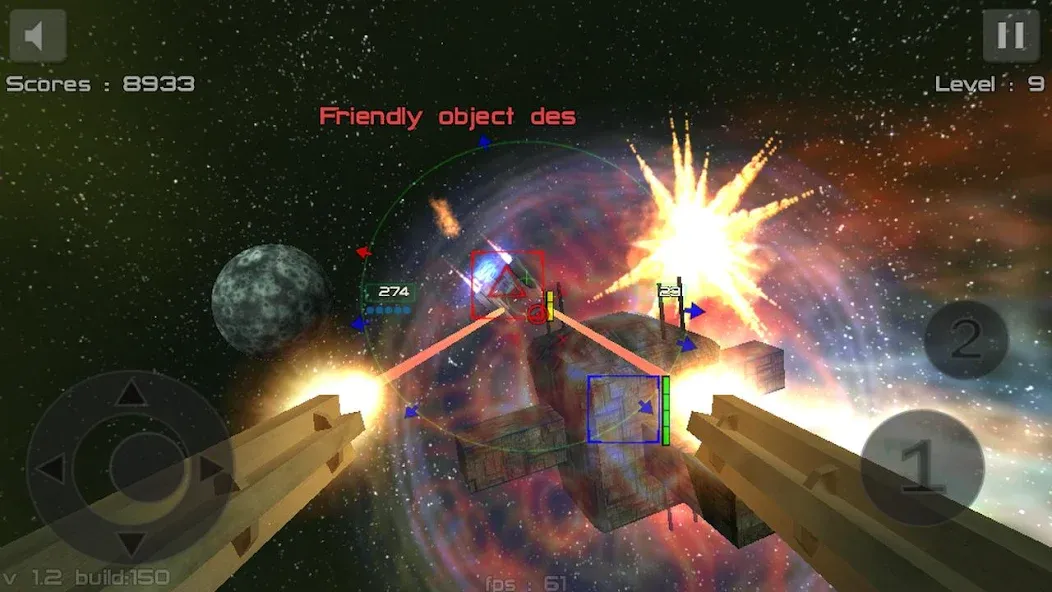 Gunner : Space Defender (Lite) (Ганнер Фриспейс Дефендер Лайт) [МОД: Много денег, Монет и Все открыто] Screenshot 3