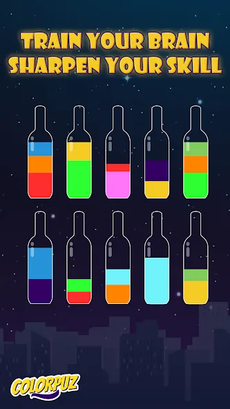 Colorpuz - Water Sort Puzzle (Колорпаз) [МОД: Много монет, Открытые уровни и Мега MOD] Screenshot 2