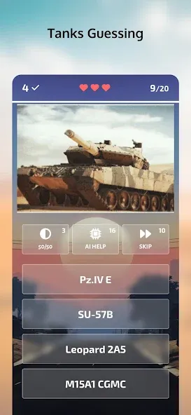 Guess the War Vehicle? WT Quiz (Вар Тандер Квиз) [МОД: Все открыто, Дополнительные деньги и Меню MOD] Screenshot 1