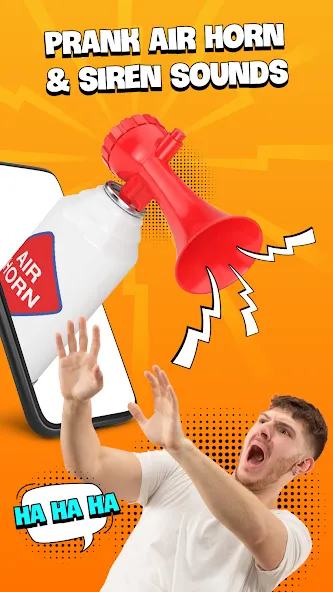 Prank Sounds Haircut, Air Horn [МОД: Деньги, Монеты и Меню MOD] Screenshot 1