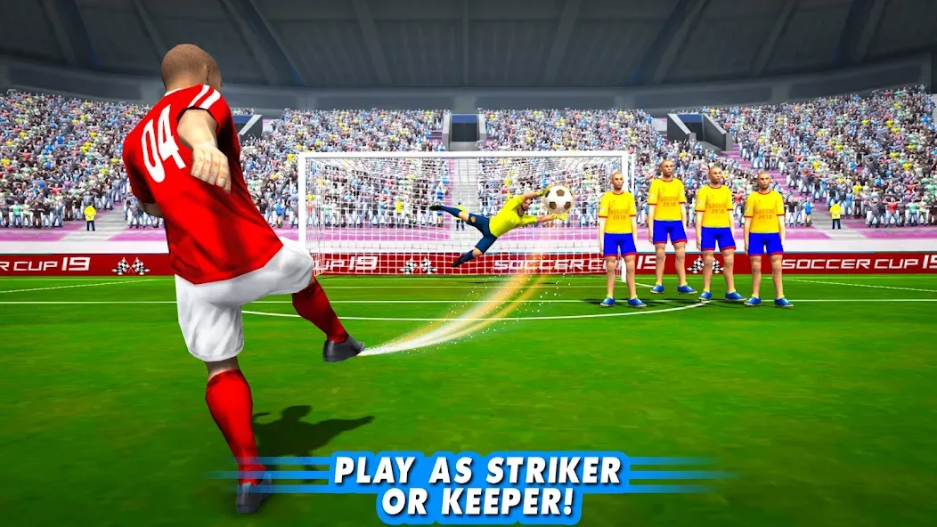 ultimate football game 2024 [МОД: Много денег, Монет и Все открыто] Screenshot 4