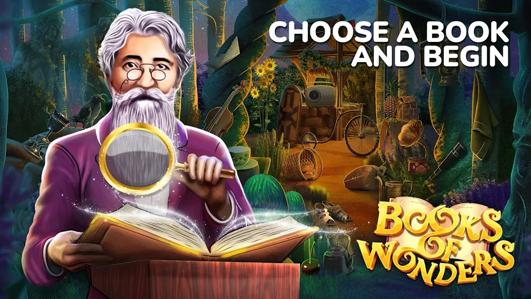 Books of Wonder Hidden Objects [МОД: Много денег, Монет и Все открыто] Screenshot 1