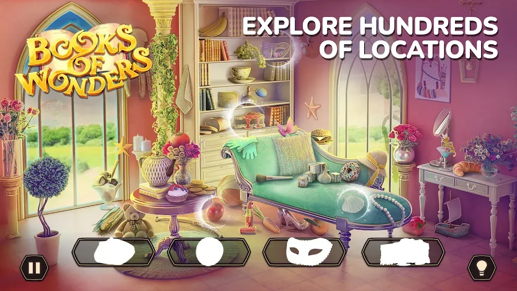 Books of Wonder Hidden Objects [МОД: Много денег, Монет и Все открыто] Screenshot 3