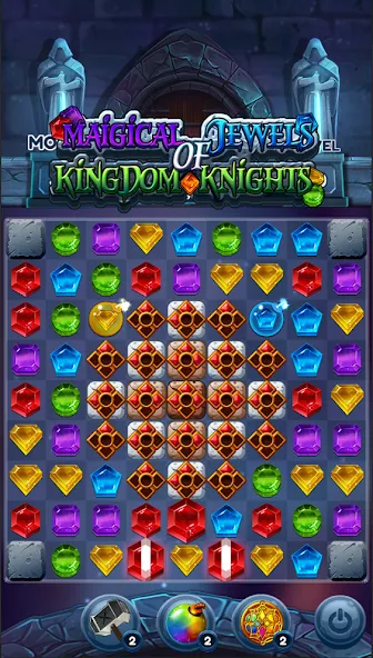 Jewels of Kingdom Knights (Джуэлз оф Кингдом Найтс) [МОД: Бесконечные деньги, Монеты и Мега MOD] Screenshot 4