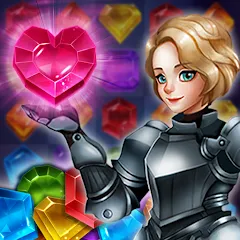 Скачать Jewels of Kingdom Knights (Джуэлз оф Кингдом Найтс) [МОД: Бесконечные деньги, Монеты и Мега MOD] | Взлом Jewels of Kingdom Knights на Андроид