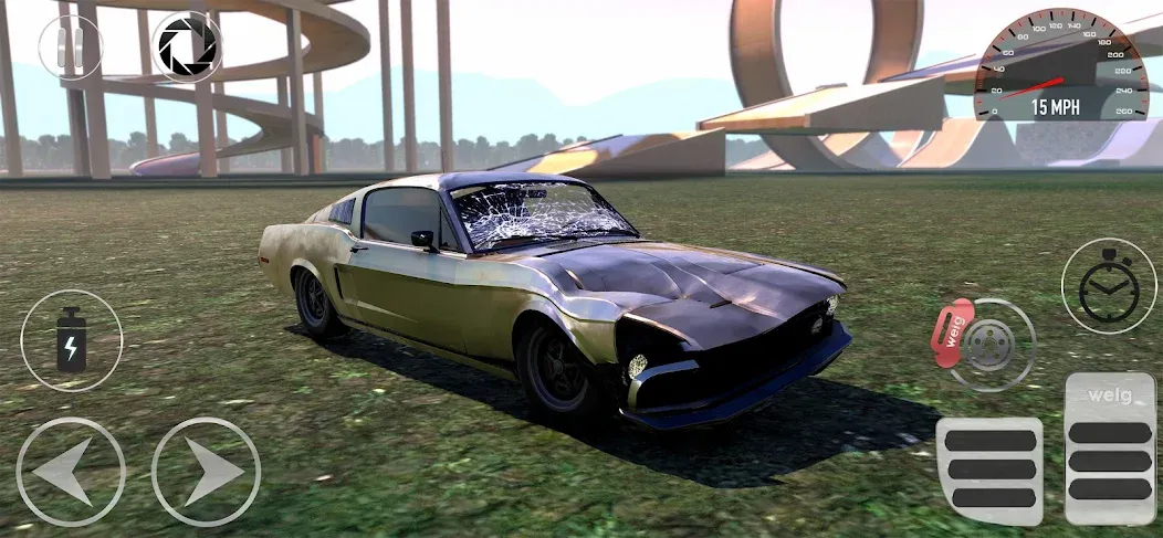 WDAMAGE: Car Crash (ВДАМАГЕ) [МОД: Много денег, Монет и Все открыто] Screenshot 5