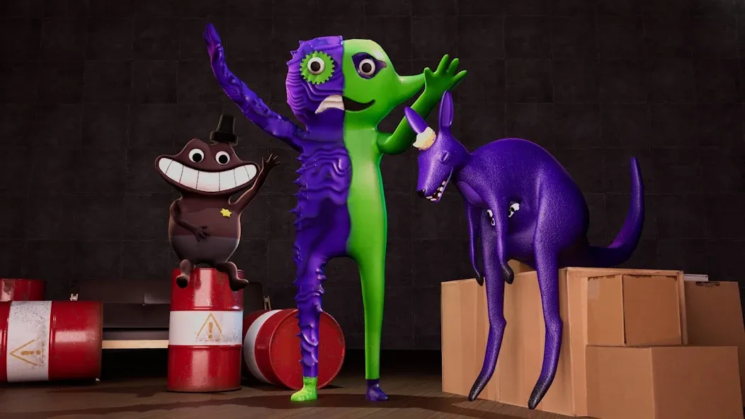 Green Monster Life Challenge 4 (Грин Монстер Лайф Челлендж 4) [МОД: Все открыто, Дополнительные деньги и Меню MOD] Screenshot 1