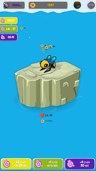 Epic Story of Monsters: Clicke [МОД: Все открыто, Дополнительные деньги и Меню MOD] Screenshot 1