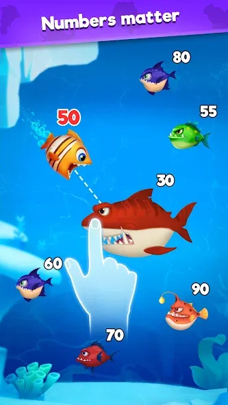 Fish Go.io - Be the fish king [МОД: Деньги, Монеты и Меню MOD] Screenshot 2