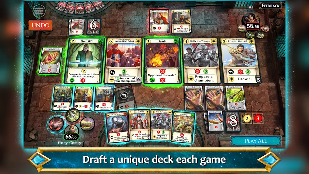Hero Realms (Хиро Реалмс) [МОД: Много монет, Открытые уровни и Мега MOD] Screenshot 3