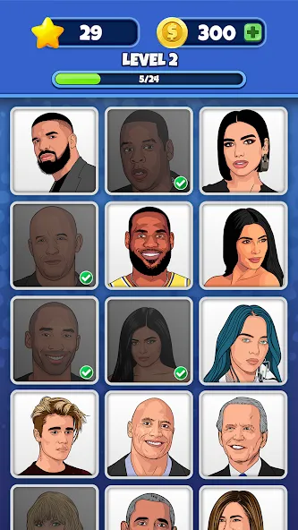Who is it? Celeb Quiz Trivia [МОД: Много монет, Открытые уровни и Мега MOD] Screenshot 3