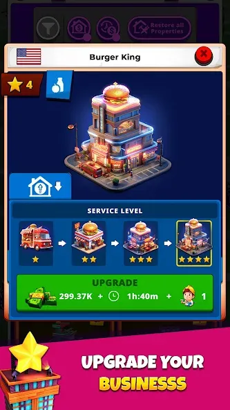Geopoly: Tycoon NFT Idle Game (ГЕОПОЛИ Реал) [МОД: Много монет, Открытые уровни и Мега MOD] Screenshot 2