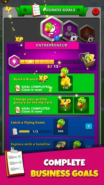 Geopoly: Tycoon NFT Idle Game (ГЕОПОЛИ Реал) [МОД: Много монет, Открытые уровни и Мега MOD] Screenshot 5