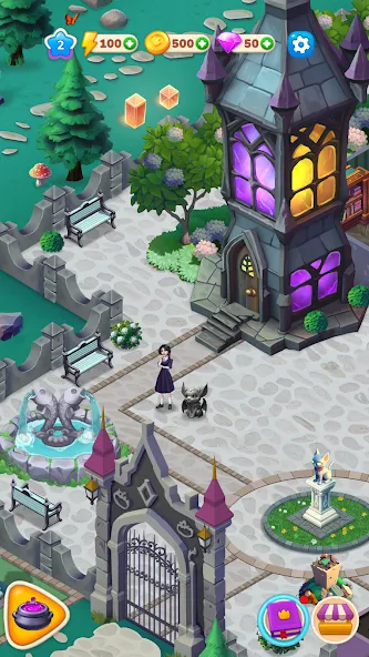 Weekday Merge: Mansion Mystery [МОД: Много монет, Открытые уровни и Мега MOD] Screenshot 5