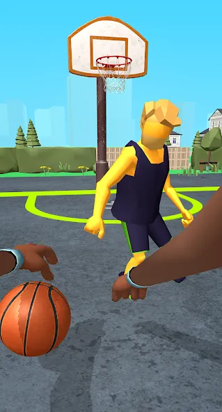 Dribble Hoops (Дрибл Хупс) [МОД: Много денег, Монет и Все открыто] Screenshot 1