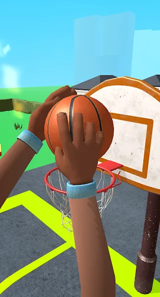 Dribble Hoops (Дрибл Хупс) [МОД: Много денег, Монет и Все открыто] Screenshot 2