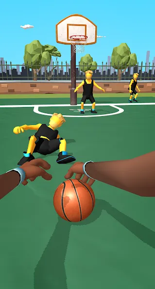 Dribble Hoops (Дрибл Хупс) [МОД: Много денег, Монет и Все открыто] Screenshot 3