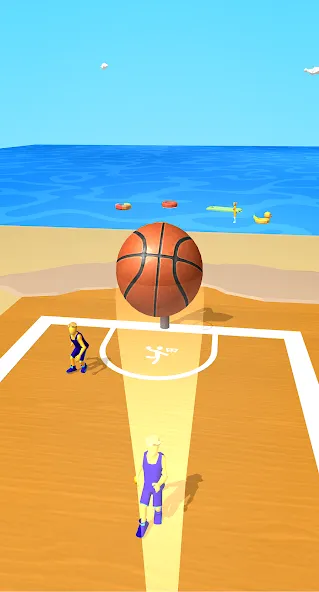 Dribble Hoops (Дрибл Хупс) [МОД: Много денег, Монет и Все открыто] Screenshot 4