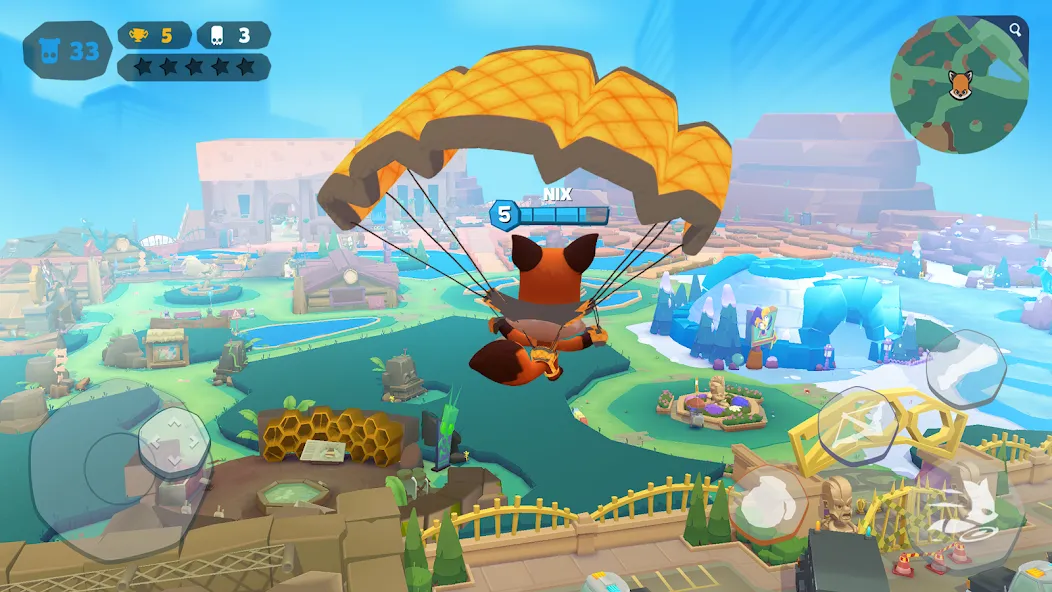 Zooba: Fun Battle Royale Games (Зуба) [МОД: Меню, Бесконечные монеты и Открытые уровни] Screenshot 1