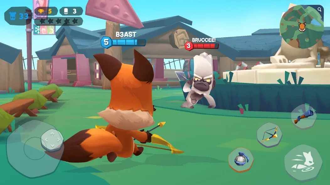 Zooba: Fun Battle Royale Games (Зуба) [МОД: Меню, Бесконечные монеты и Открытые уровни] Screenshot 3