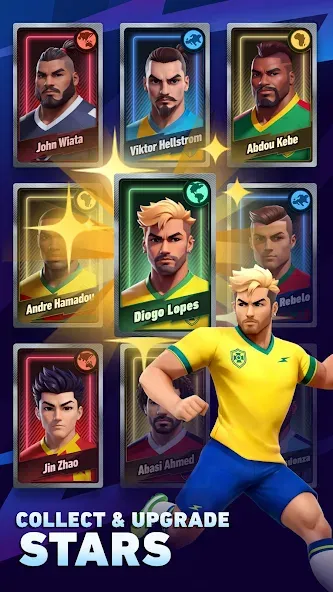 AFK Football: RPG Soccer Games [МОД: Деньги, Монеты и Меню MOD] Screenshot 2