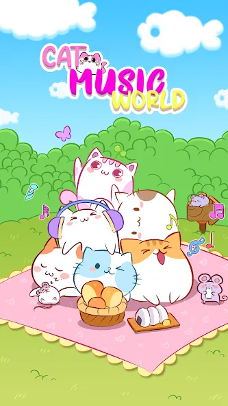 Cat World Music (Кэт Ворлд Мьюзик) [МОД: Все открыто, Дополнительные деньги и Меню MOD] Screenshot 5