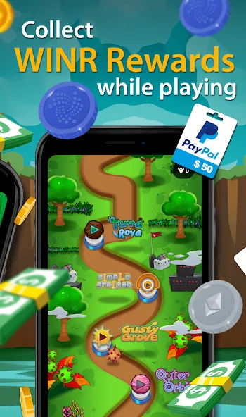 Big Time Cash - Make Money (Биг Тайм) [МОД: Меню, Бесконечные монеты и Открытые уровни] Screenshot 3
