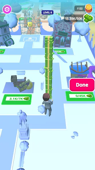 Money Rush (Мани Раш) [МОД: Меню, Бесконечные монеты и Открытые уровни] Screenshot 3