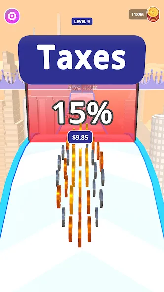 Money Rush (Мани Раш) [МОД: Меню, Бесконечные монеты и Открытые уровни] Screenshot 5